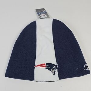 NWT Vintage New England Patriots Reebok Players Sideline Beanie Hat